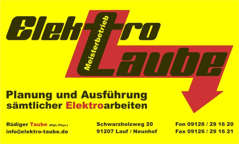 Elektro Taube | Meisterbetrieb